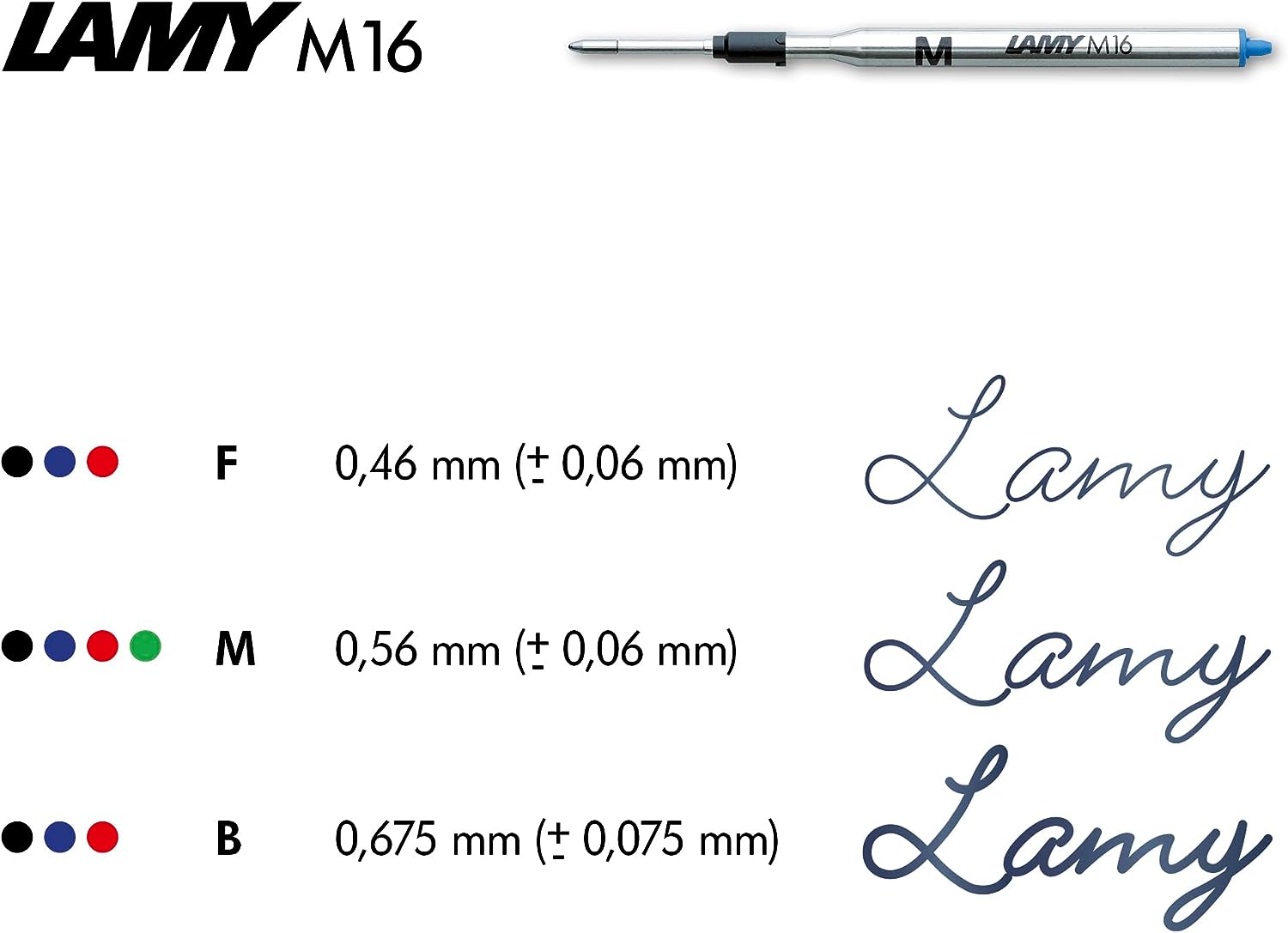 Lamy xevo 1233836 Ballpoint Pen 262 - Plastic Retractable Ballpoint Pen with Matte Black Surface - Foreign Spring Metal Clip - With Large Capacity Refill - Line Width M