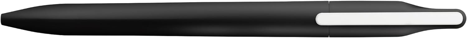 Lamy xevo 1233836 Ballpoint Pen 262 - Plastic Retractable Ballpoint Pen with Matte Black Surface - Foreign Spring Metal Clip - With Large Capacity Refill - Line Width M