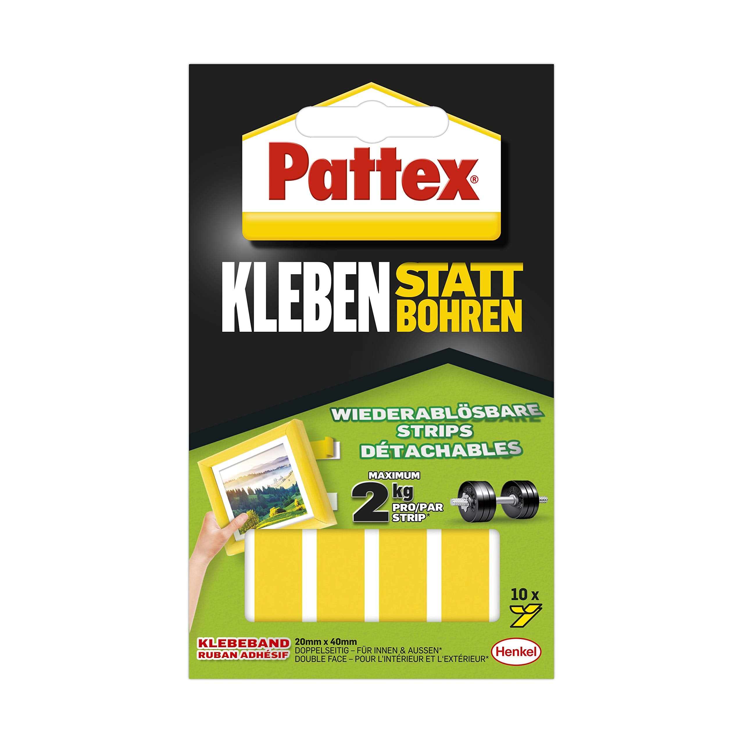 10 Pattex Klebepads