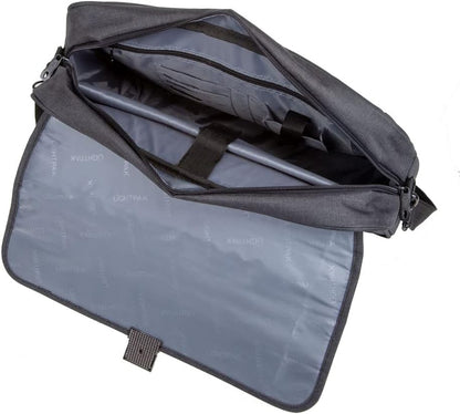 LIGHTPAK Laptoptasche MOTION Kunstfaser schwarz