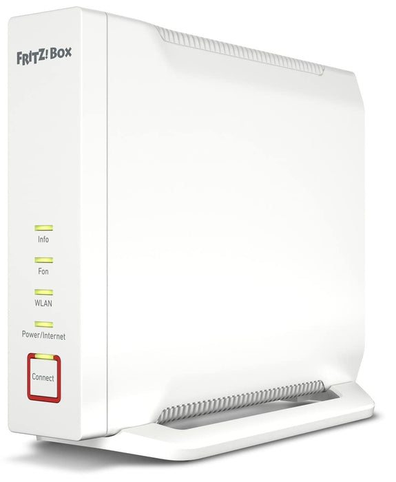 AVM FRITZ!Box 4060 (Wi-Fi 6 Mesh Router, up to 4,800 Mbps (5 GHz) & 1,200 Mbps (2.4 GHz), 3 x Gigabit LAN, DECT Base, USB 3.0, German Version Single