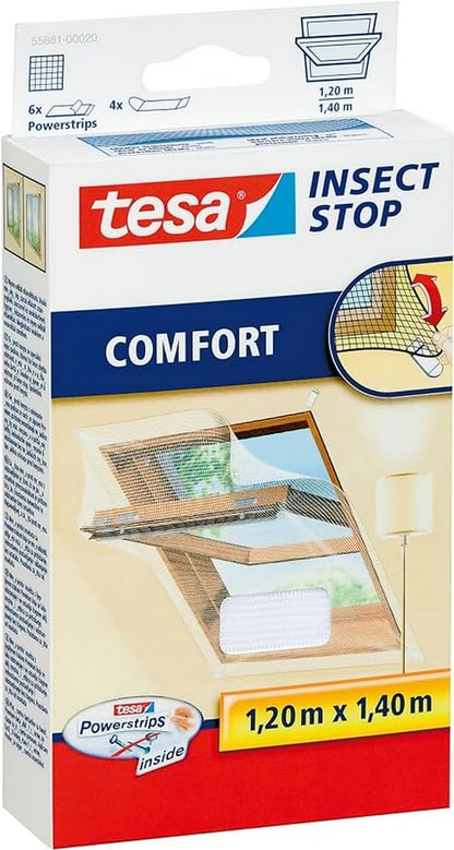 tesa Fliegengitter Insect Stop COMFORT weiB