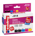 5 edding EDD-514 schwarz, cyan, magenta, gelb Tint