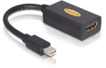 DeLOCK Adapter mini Displayport HDMI pin Buchse