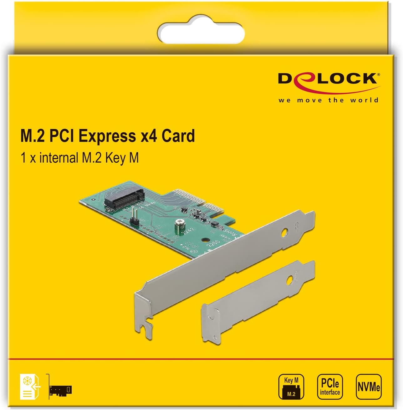 Delock PCI Express x4 to 1 x M.2 NGFF