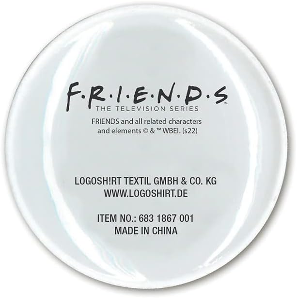 Logoshirt® Friends - Central Perk - Logo I Porcelain Coffee Mug, 300 ml I Dishwasher & Microwave Safe I In Coloured Gift Box I Licensed Original Design