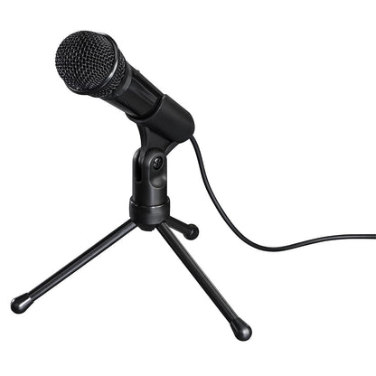 Hama MIC-935 Allround PC-Mikrofon Schwarz Kabelgebunden inkl. Stativ, 175165
