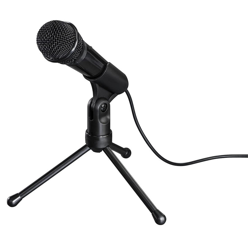 Hama MIC-935 Allround PC-Mikrofon Schwarz Kabelgebunden inkl. Stativ, 175165