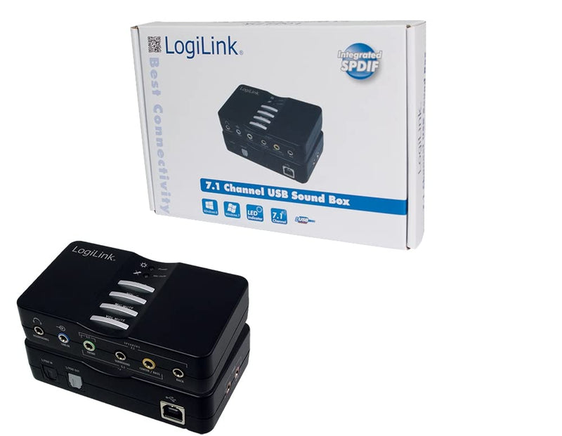 LogiLink USB Sound Box 7.1 (externe Soundkarte)
