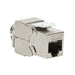 LogiLink NK4003 EconLine Cat.6A STP 180 Degrees Tool Slim Type Keystone Jack
