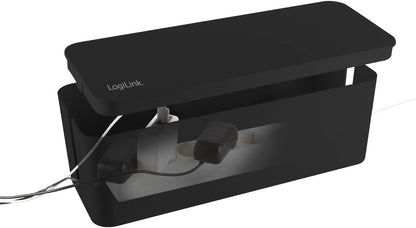 Logilink KAB0062 Cable Box. 40.7 cm Length, Black