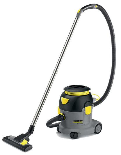 Kärcher T 10/1 Adv HEPA Trockensauger, Vakuum: 22 kPa, Nennleistung: 700 Watt, Behälter: 10 Liter, Saugschlauch: 2 m, Kombi-Bodendüse, Vliesfiltertüte, Permanent-Hauptfilterkorb, HEPA-14-Filter