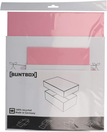 BUNTBOX Baby Girl M & L Geschenkboxen-Set weiB