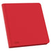 Ultimate Guard 12-Pocket QuadRow XenoSkin ZipFolio (Red