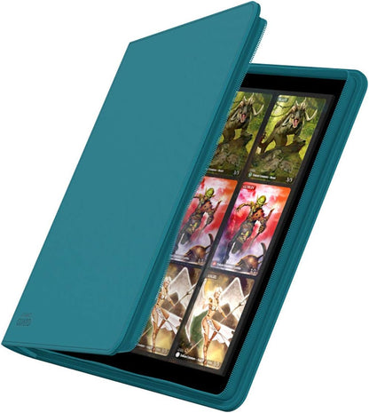 Ultimate Guard 12-Pocket QuadRow XenoSkin ZipFolio (Petrol Blue