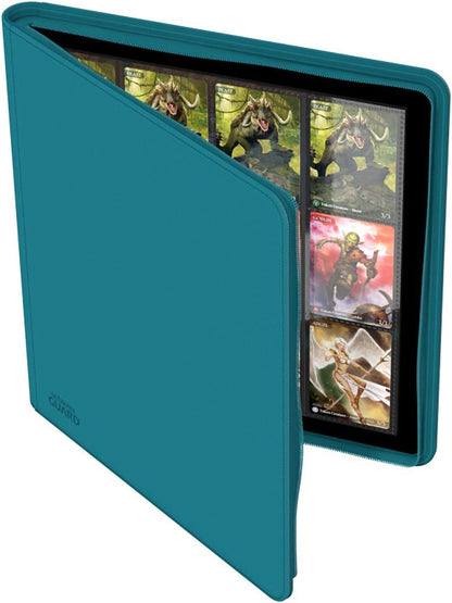 Ultimate Guard 12-Pocket QuadRow XenoSkin ZipFolio (Petrol Blue