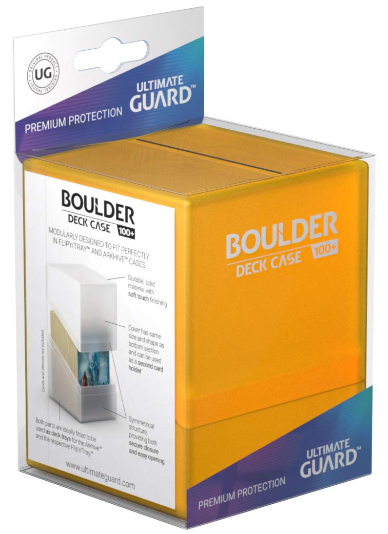 Ultimate Guard UGD010690 Boulder Deck Case 100+ Standard Size Box