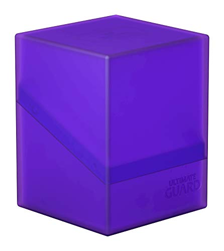 Ultimate Guard UGD010695 Boulder Deck Case 100+ Standard Size Box, Amethyst Amethyst L
