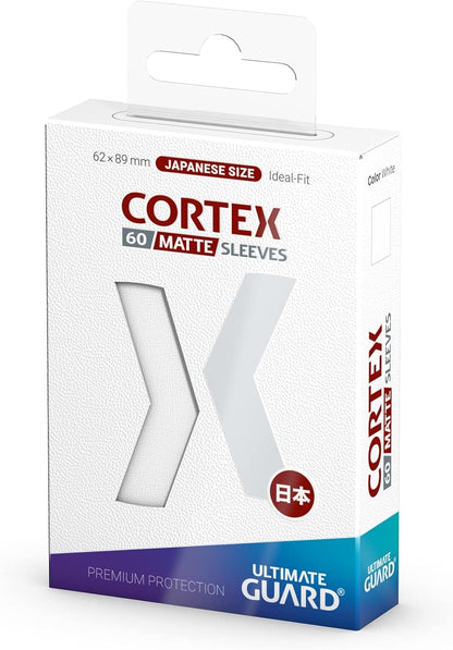 Ultimate Guard Cortex Sleeves Japanese Size Matte (60) (62 x 89 mm), Colour: White