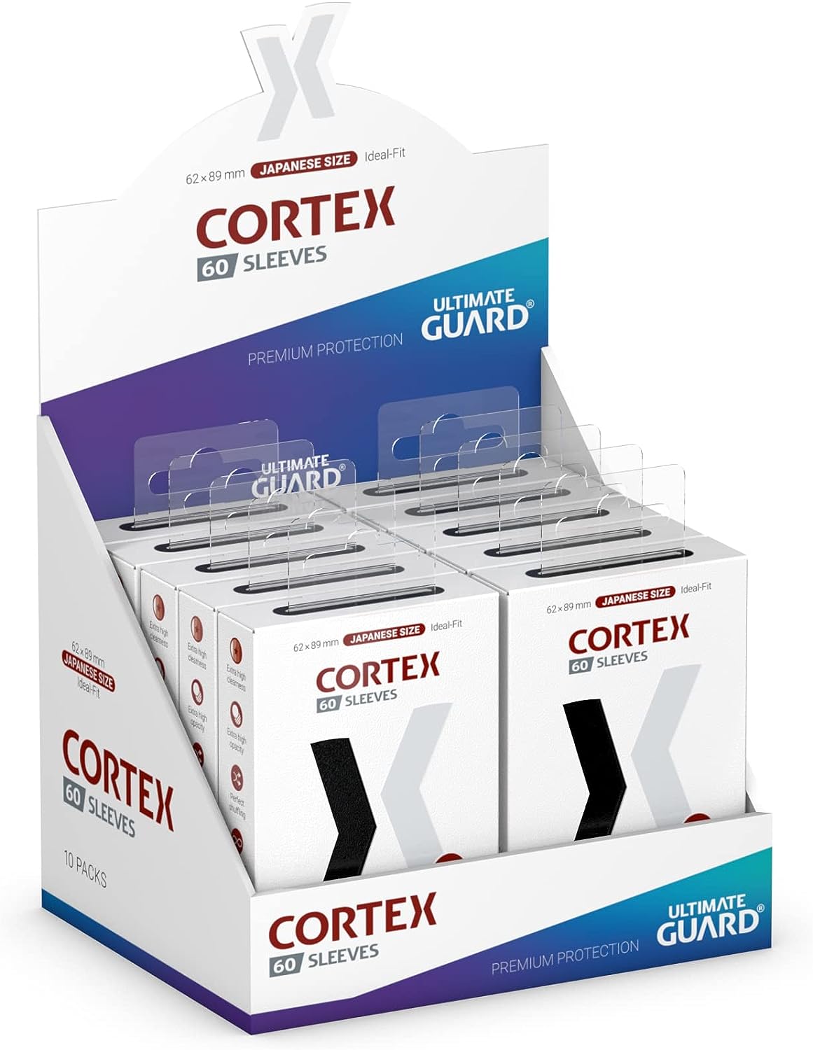 Cortex Sleeves Japanese Size Black (60