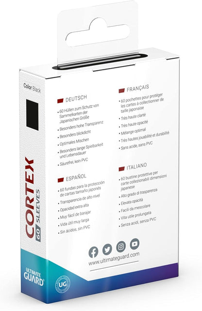Cortex Sleeves Japanese Size Black (60