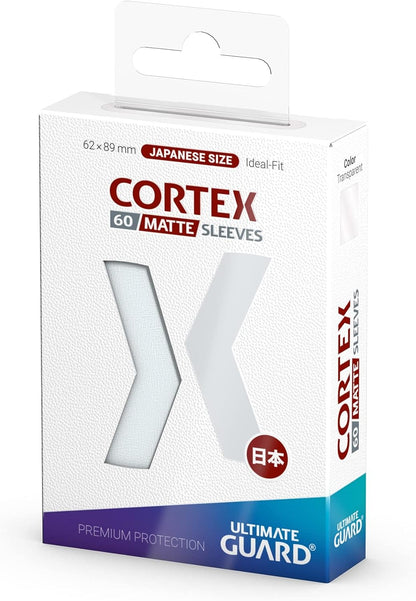 Cortex Sleeves Japanese Size Matte Transparent (60