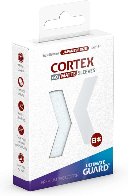 Cortex Sleeves Japanese Size Matte Transparent (60