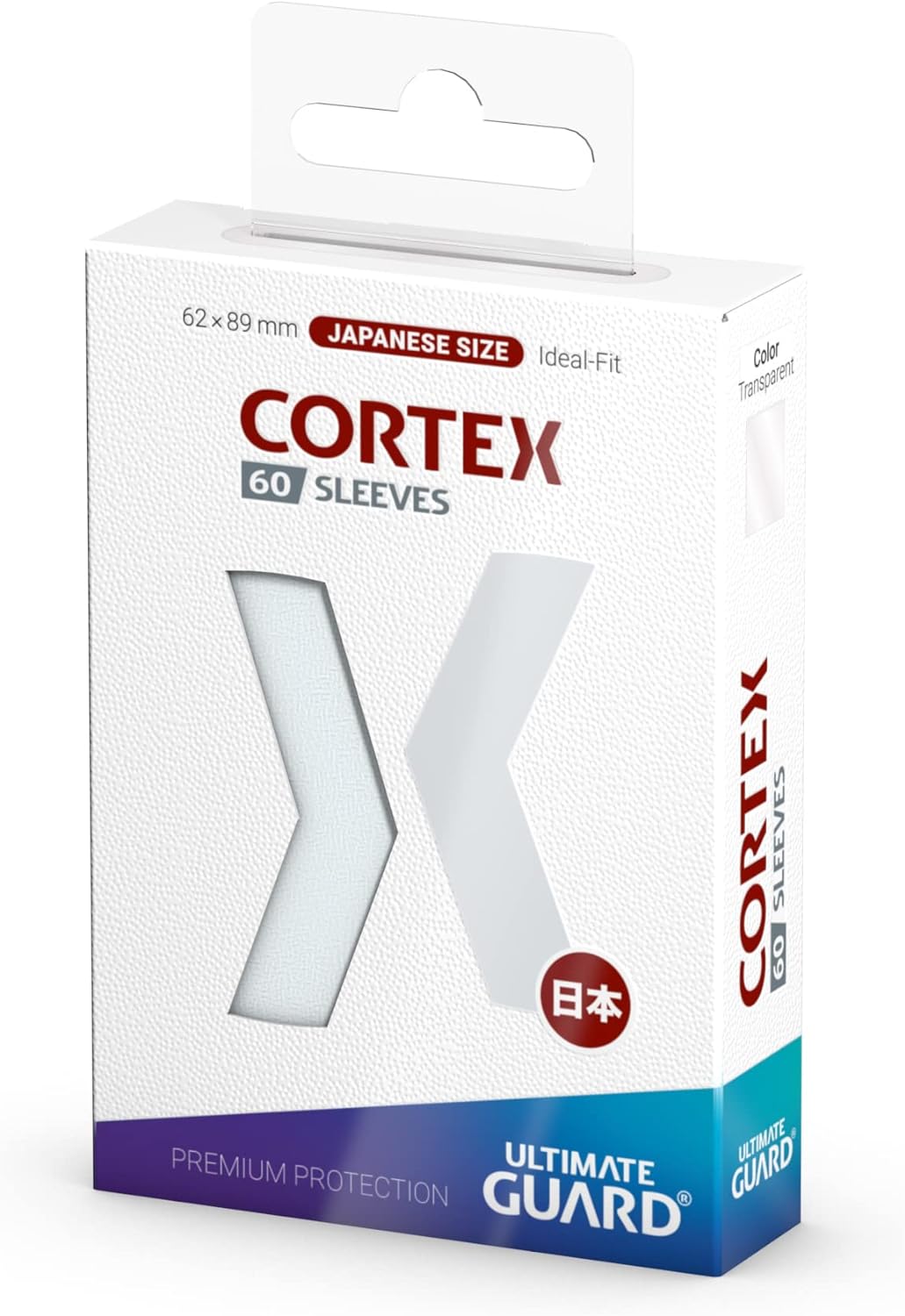 Cortex Sleeves Japanese Size Transparent (60