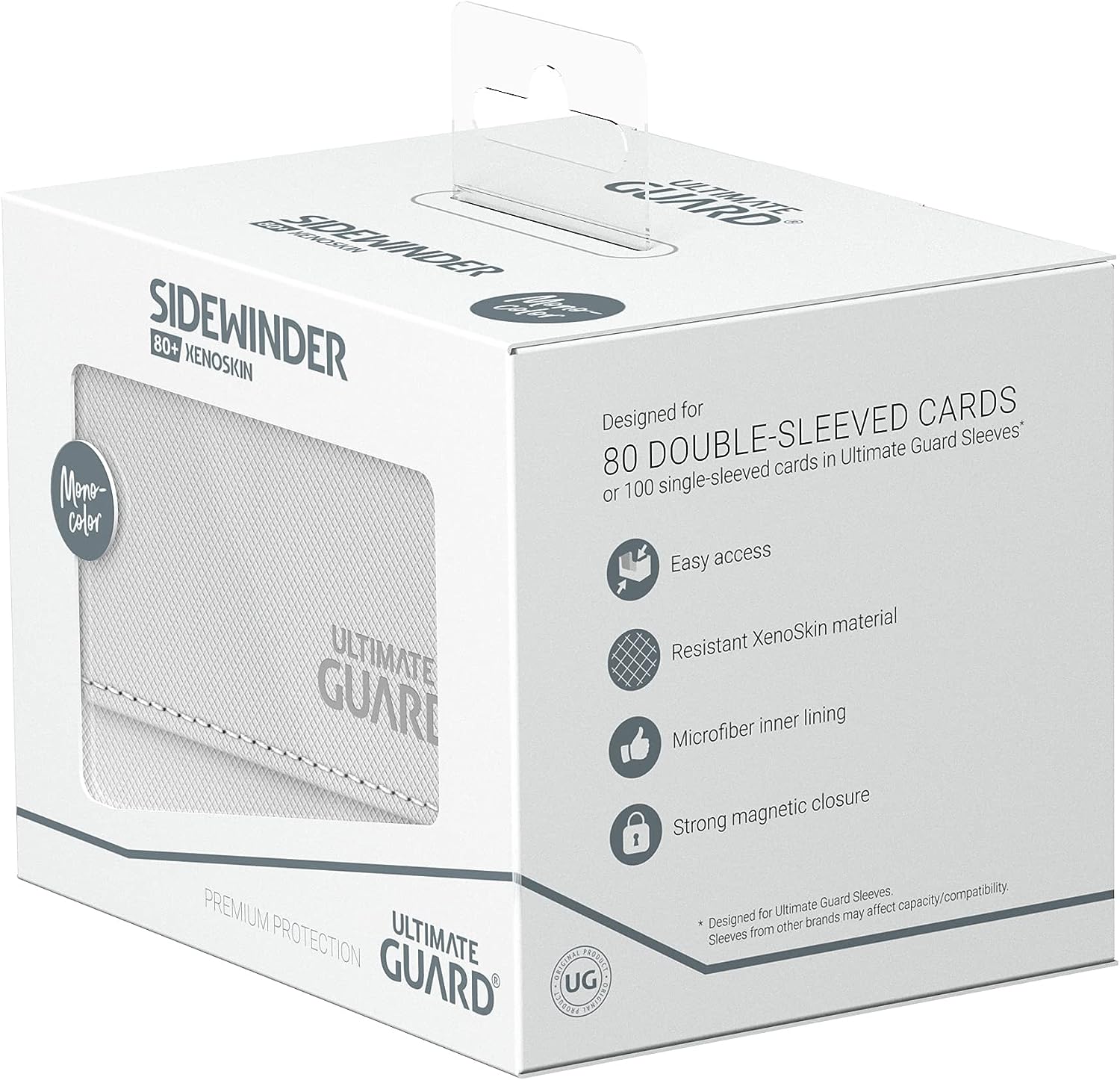 Ultimate Guard Sidewinder 80+ XenoSkin Monocolor