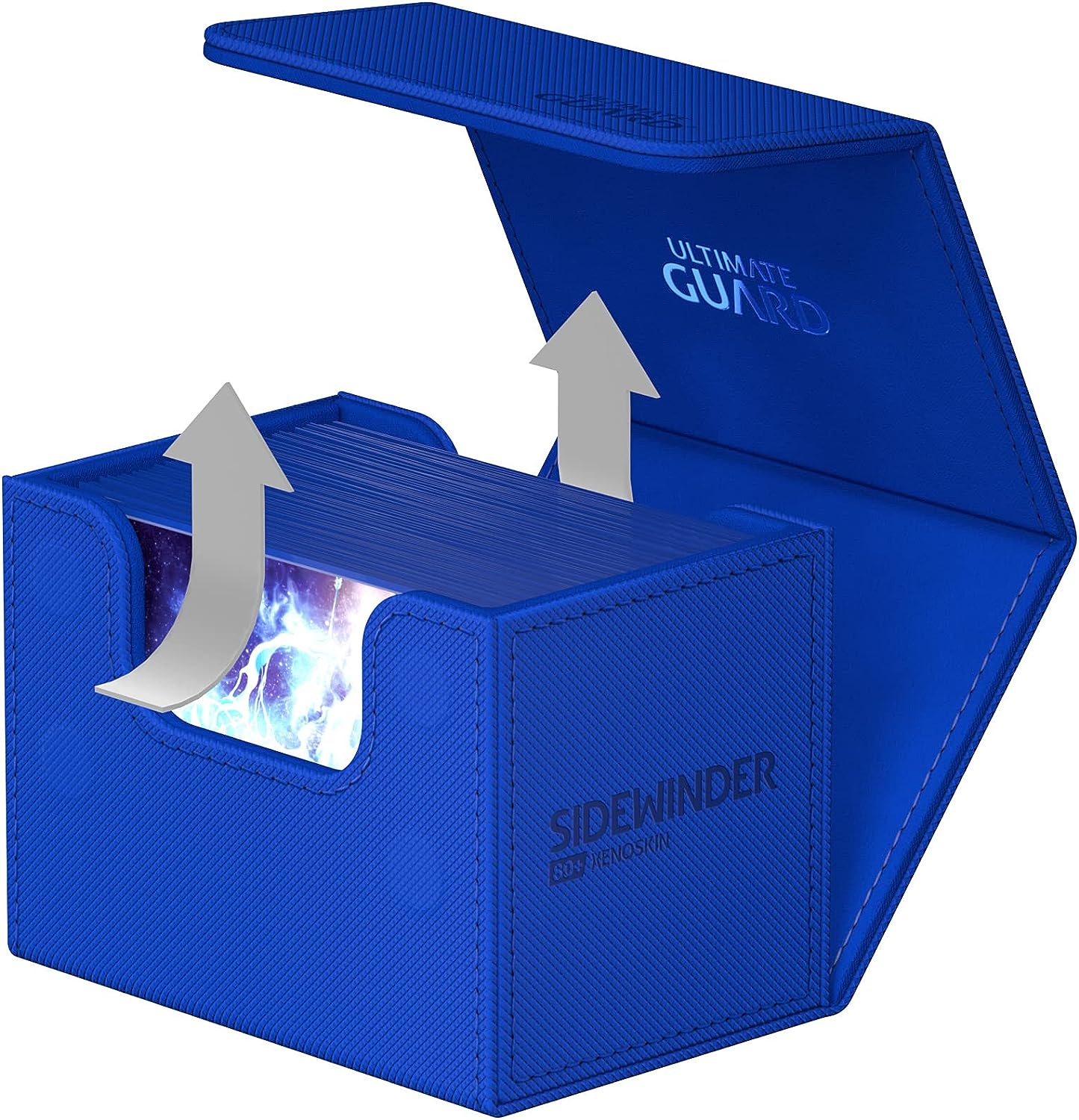 Ultimate Guard Sidewinder 80+ XenoSkin Monocolor Blue