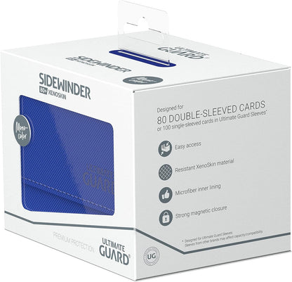 Ultimate Guard Sidewinder 80+ XenoSkin Monocolor Blue