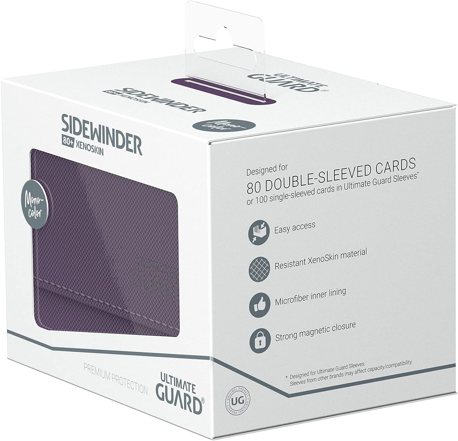 Ultimate Guard Sidewinder 80+ XenoSkin Monocolor