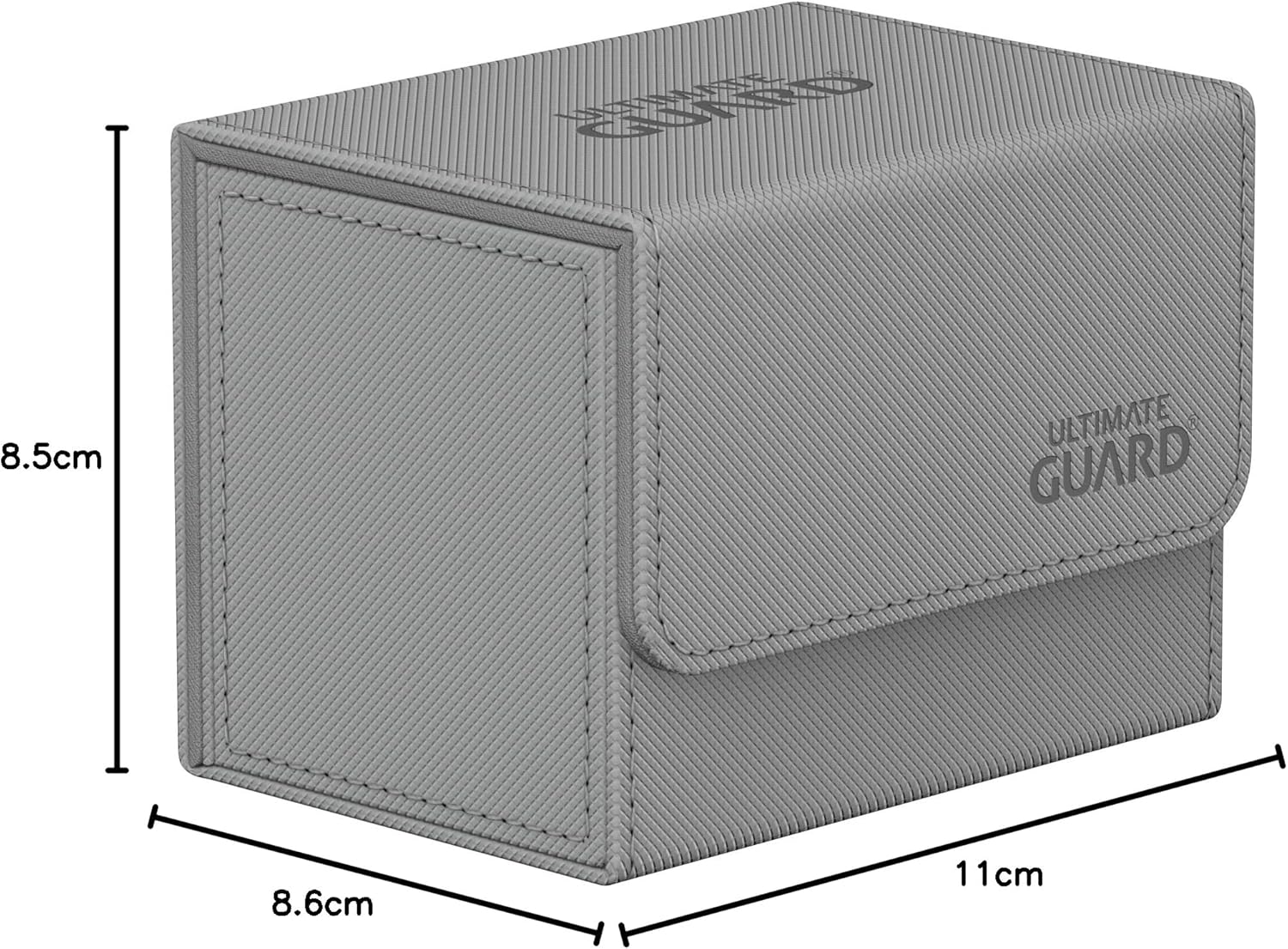 Ultimate Guard Sidewinder 80+ XenoSkin Monocolor Grey