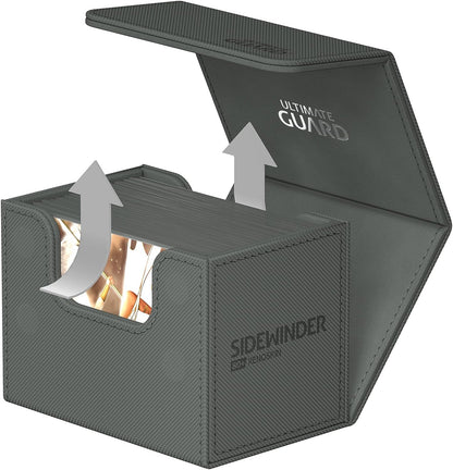 Ultimate Guard Sidewinder 80+ XenoSkin Monocolor Grey