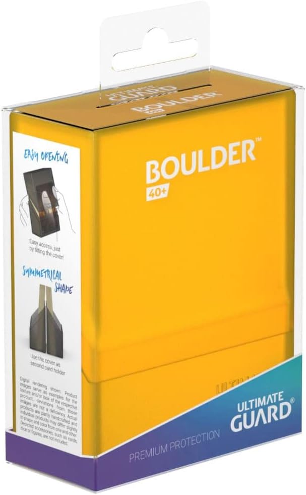 Ultimate Guard Boulder 40+ Deck Case Frosted Frosted 40+