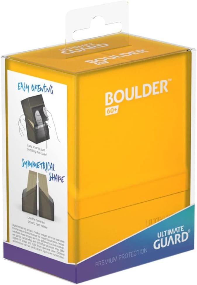 Ultimate Guard Boulder Deck Case 60+ Standard Size Frosted
