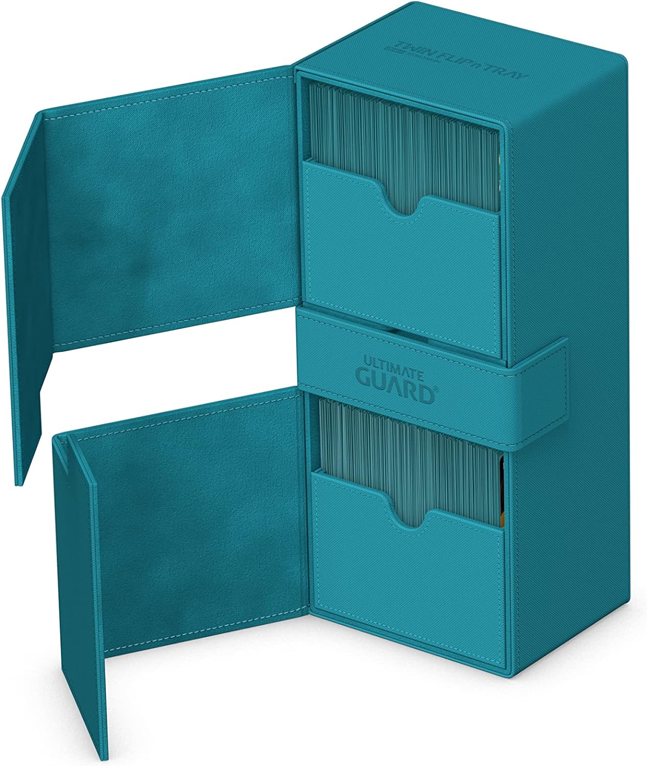 Ultimate Guard Twin Flip`n`Tray 266+ Xenoskin Petrol Blue