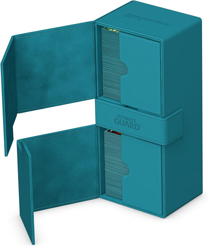 Ultimate Guard Twin Flip`n`Tray 266+ Xenoskin Petrol Blue