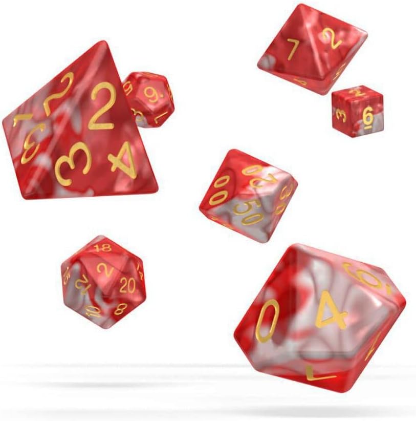 Oakie Doakie Dice RPG-Set Gemidice Red Sky