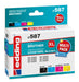 4 edding EDD-587 schwarz, cyan, magenta, gelb Tint