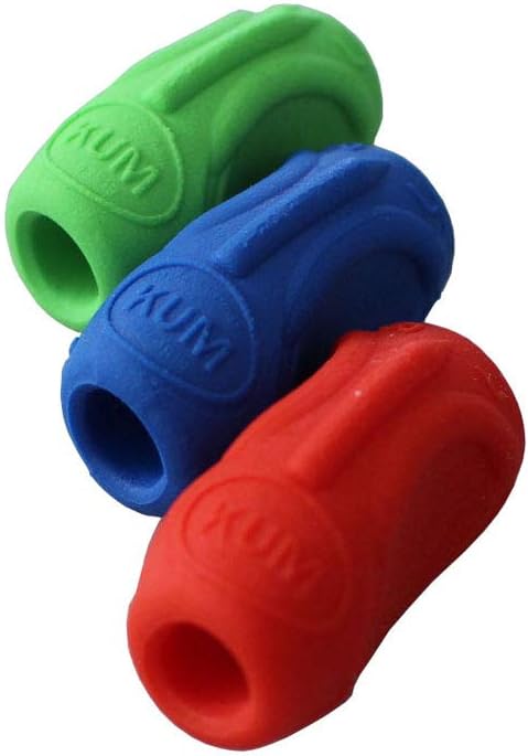 Kum Sattler Grip 406.00.22-B Writing Aid A7 1 Piece Blue Pen Holder for Right- and Left-Handed Users