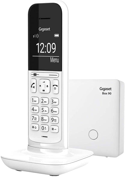 Gigaset CL390 Analog/DECT telephone White