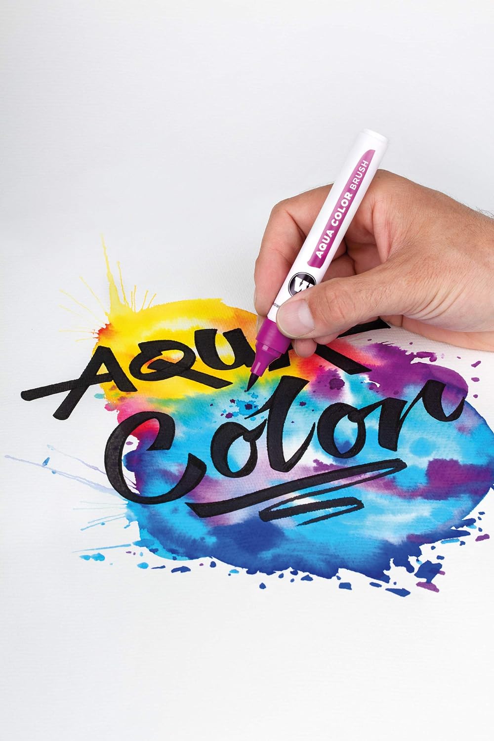 Molotow Aqua Color Brush Set marker MO200490 Case Basic Set 1