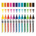 Molotow Aqua Color Brush Set marker MO200490 Case Basic Set 1