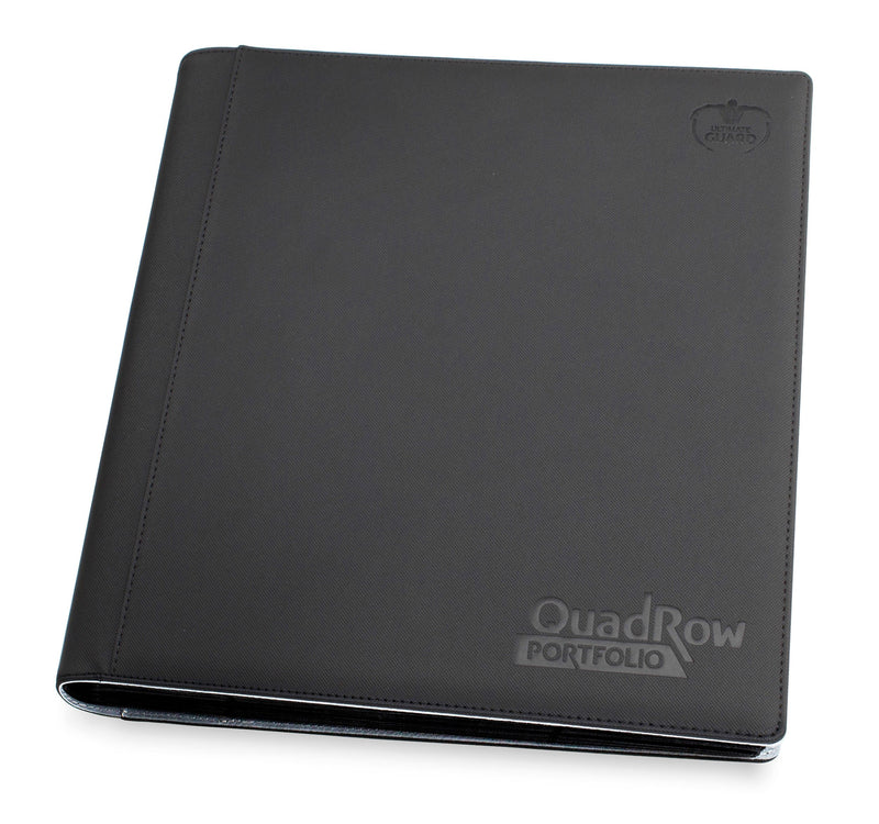 Ultimate Guard 12-Pocket QuadRow XenoSkin Portfolio (Black