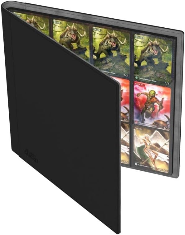 Ultimate Guard 12-Pocket QuadRow XenoSkin Portfolio (Black