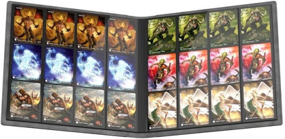 Ultimate Guard 12-Pocket QuadRow XenoSkin Portfolio (Black