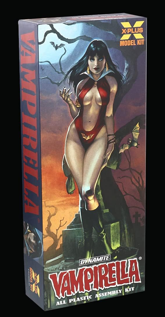 Explus Vampirela 1/8 Scale Plastic Model Kit, Secondary Production