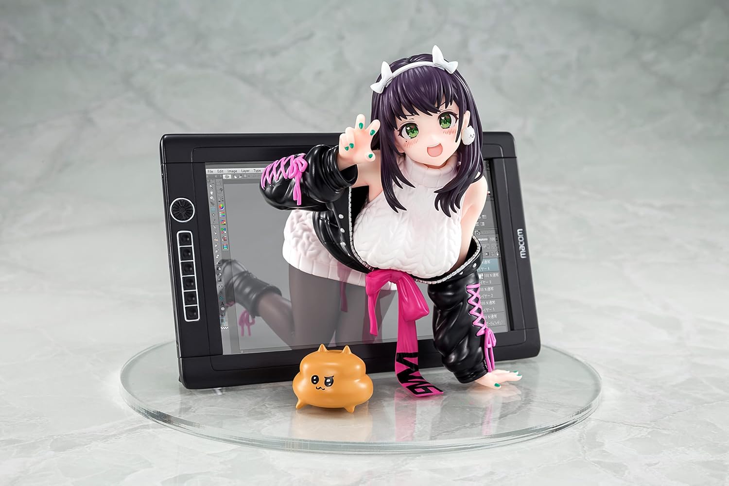 Good Smile Original Character PVC Figurine 1/6 Nishiza-san Illustration by Nishizawa 18 cm