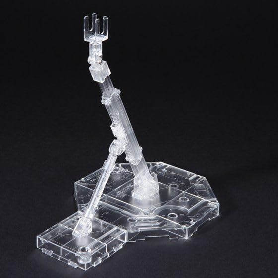 BANDAI Hobby - Clear Action Base1 Display Stand 1/100 (Box/10